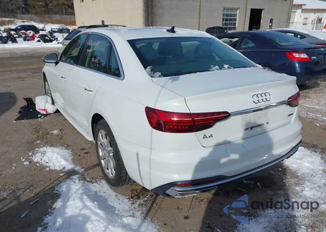 2021 Audi A4 Premium 40 Tfsi Quattro S Tronic from USA, damaged, VIN WAUABAF49MN010109